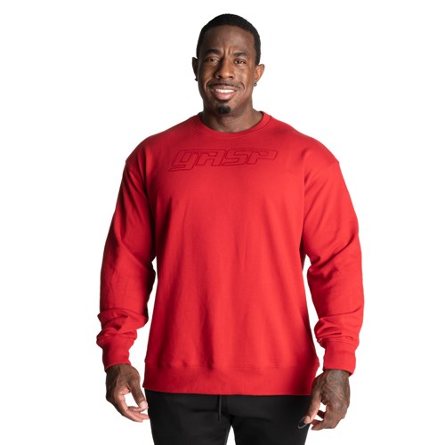 Gasp Division Crewneck Czerwone | HTYQ42593