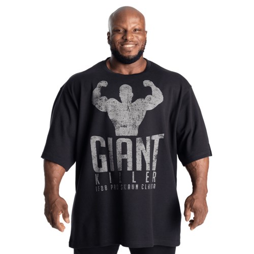 Gasp Giant Killer Iron Tee Asphalt | TBPK78136