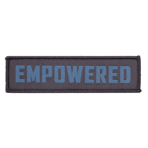 Gasp Woven Patch 11x3 Empowered | INSJ58261