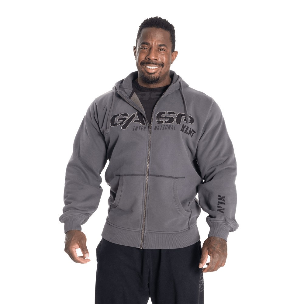 Gasp 1.2 Ibs hoodie Szare | EZBP83961