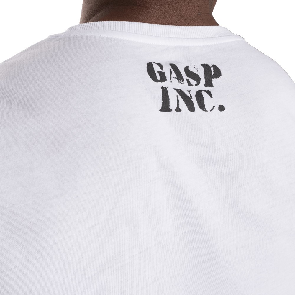 Gasp Basic utility tee Białe | LBTV90123