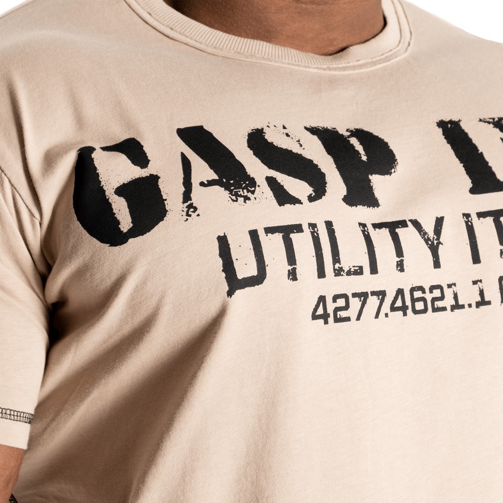 Gasp Basic utility tee Desert | GVOL64951