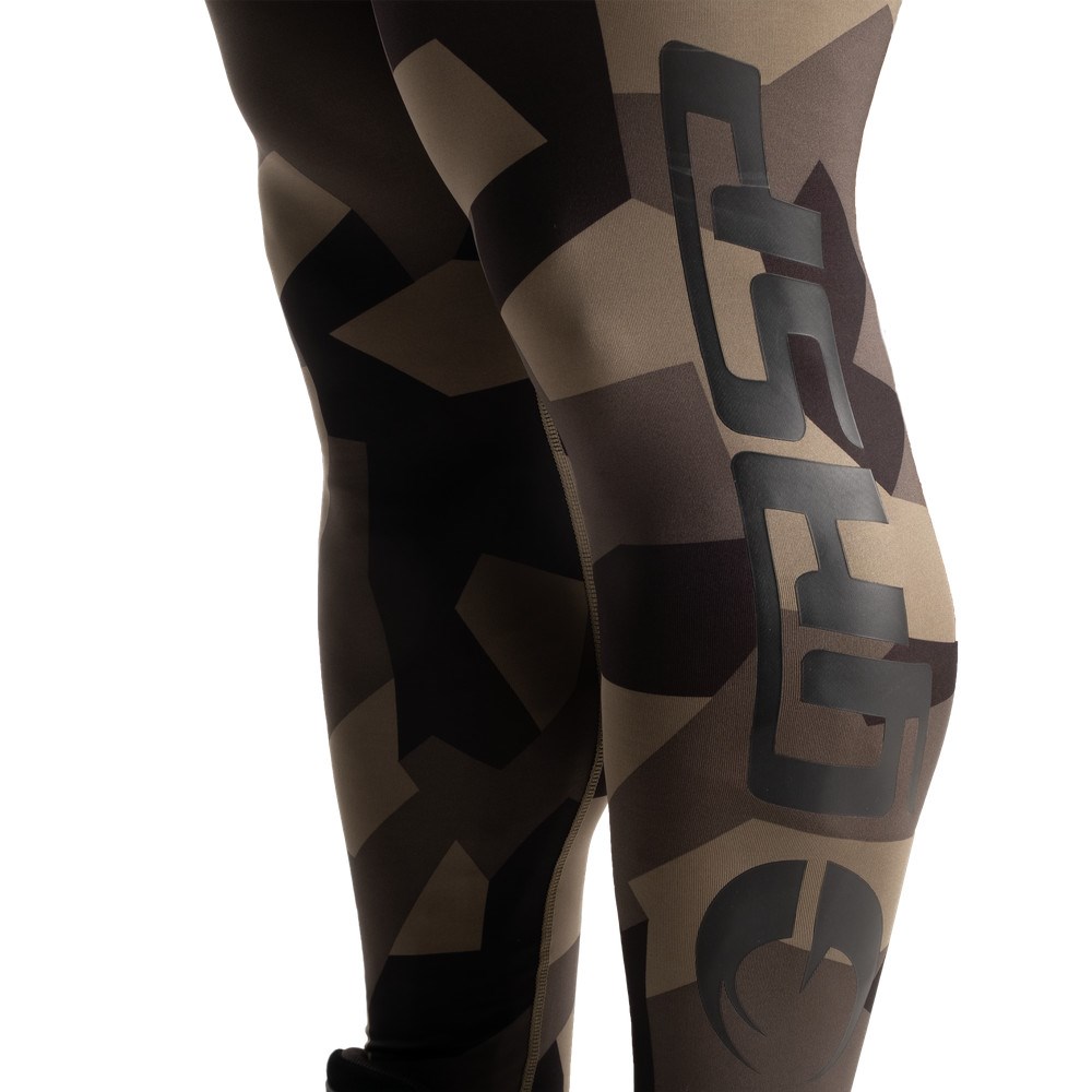 Gasp Core Tights Zielone Camo | VJZP25697