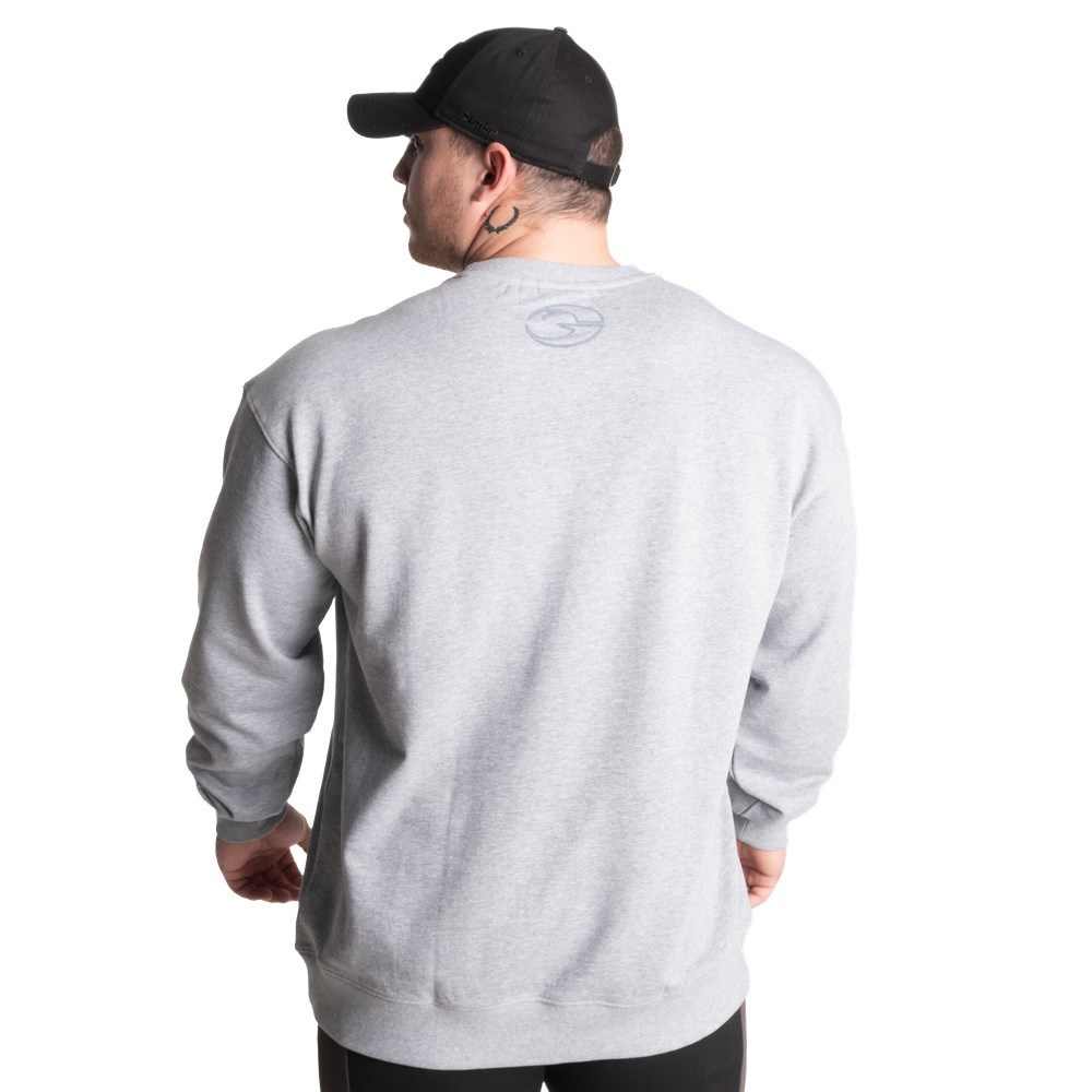 Gasp Division Crewneck Szare | VHWC89154