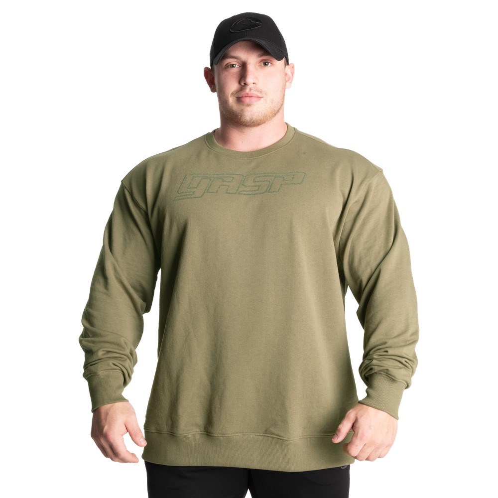 Gasp Division Crewneck Zielone | NMWB71836