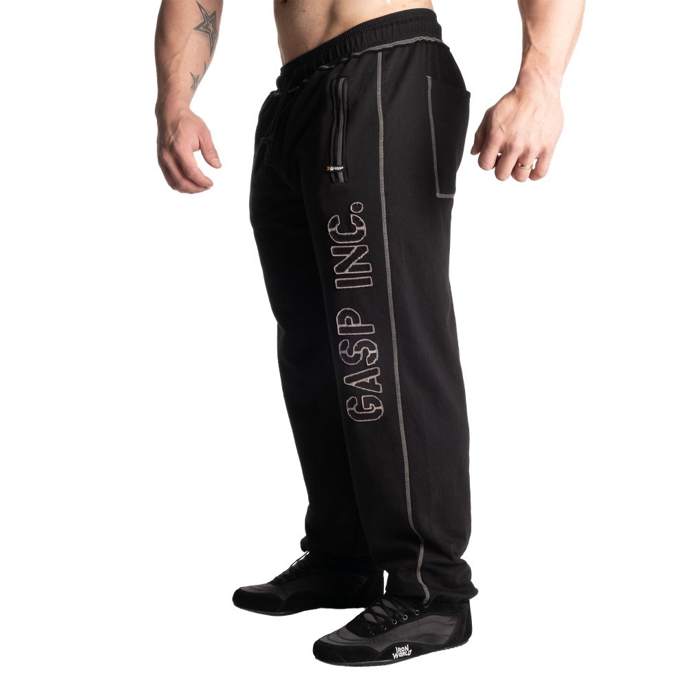 Gasp Division Sweatpants Czarne | UBZH54869