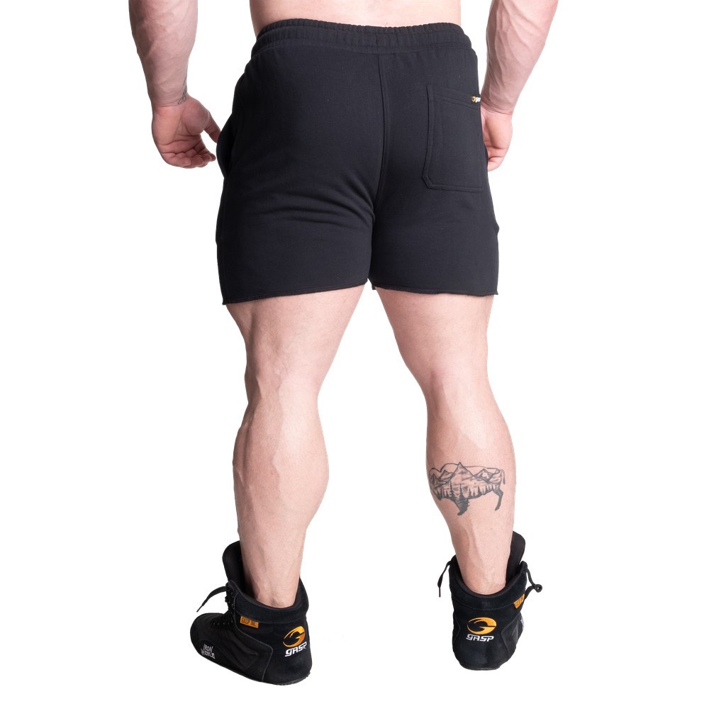 Gasp Era Shorts Czarne | JEKT62183