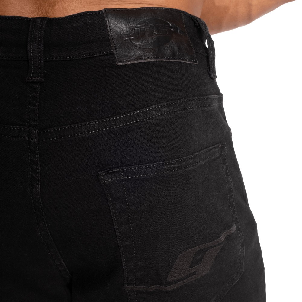 Gasp Flex Denim Czarne | BZDV46719