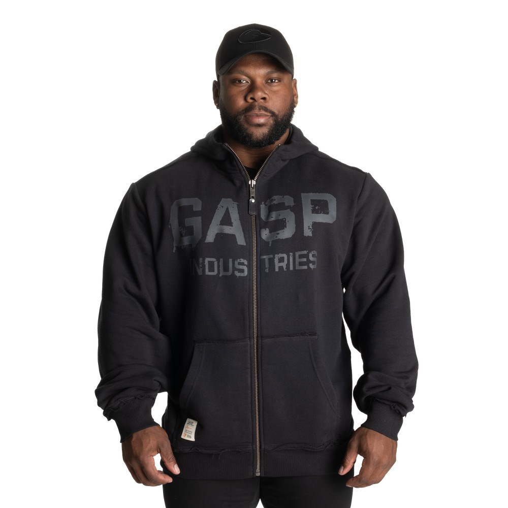 Gasp GASP Layered Hood Czarne | UHIN39068