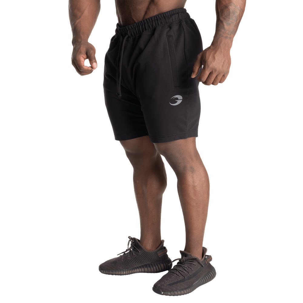 Gasp GASP Tapered Sweatshorts Czarne | QDLZ32015