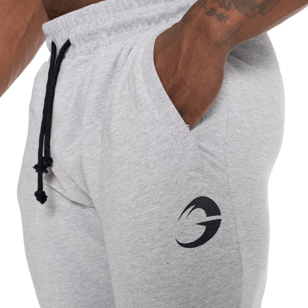 Gasp GASP Tapered joggers Głęboka Szare | GQBA72183