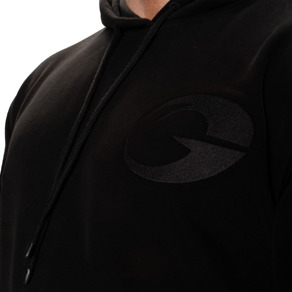 Gasp Gasp Logo hoodie V2 Czarne | ECPZ89453