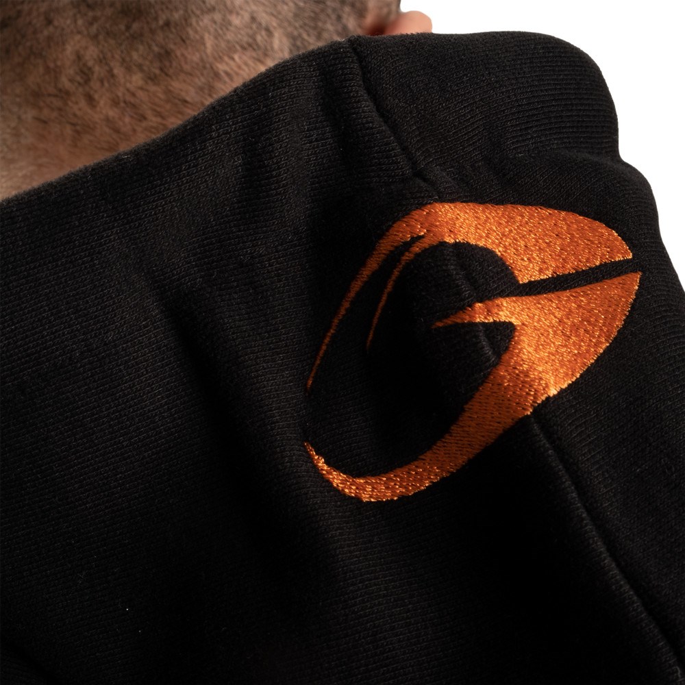 Gasp Gasp Logo hoodie V2 Czarne | ECPZ89453