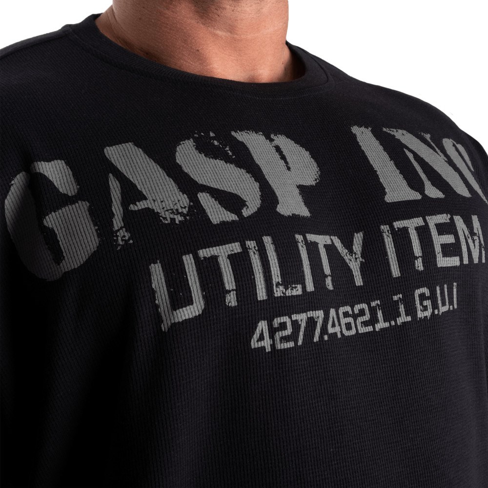 Gasp Iron Thermal Tee Asphalt | PJXG73920