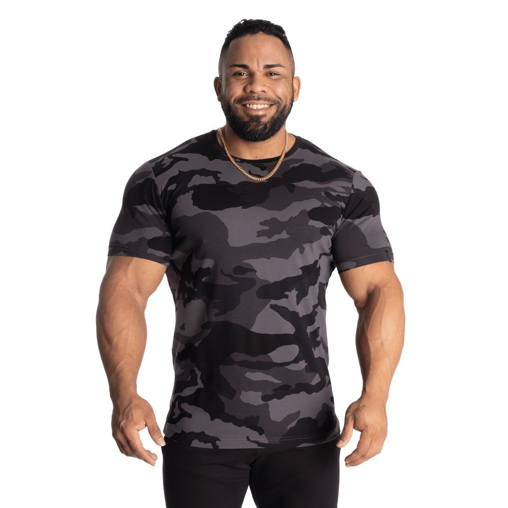 Gasp Klasyczne tapered tee Ciemny Camo | ZKLJ20735