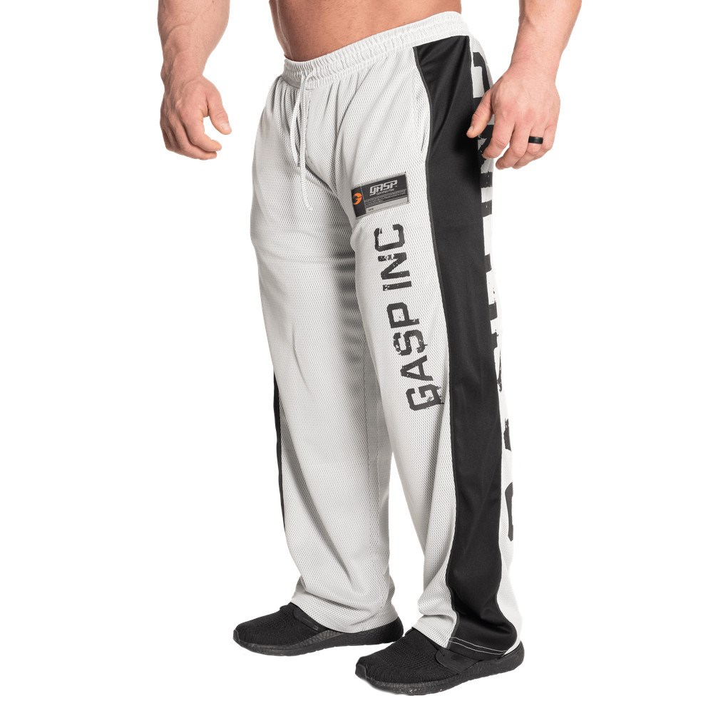 Gasp No1 mesh pant Białe Szare | CHFR72489