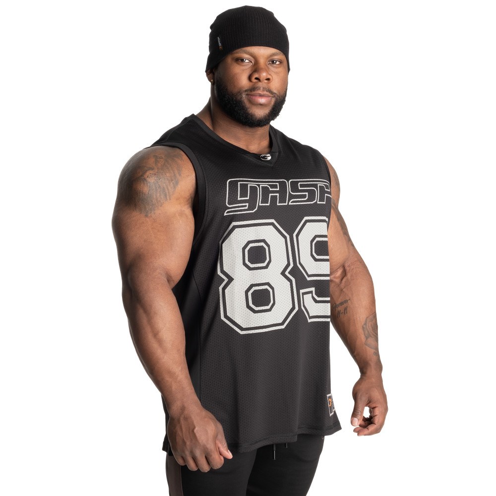 Gasp O.G Mesh Tank Czarne | DMKW87546