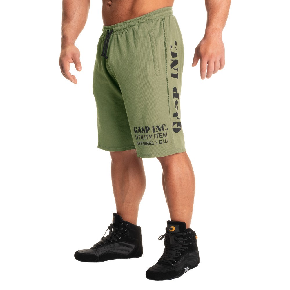 Gasp Thermal Shorts Zielone | NTLM27485