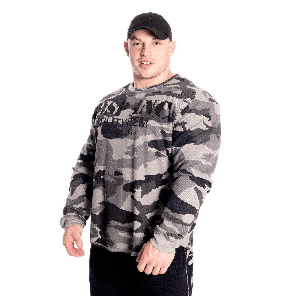 Gasp Thermal gym sweater Camo | BGYV47318