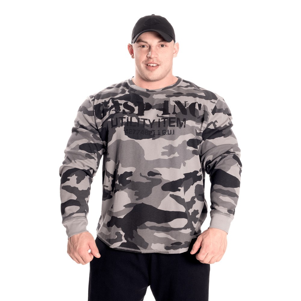 Gasp Thermal gym sweater Camo | BGYV47318