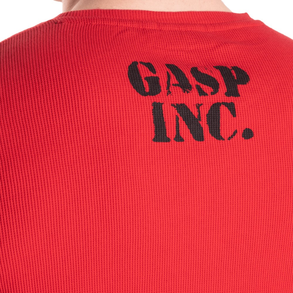 Gasp Thermal gym sweater Czerwone | BZGT45371