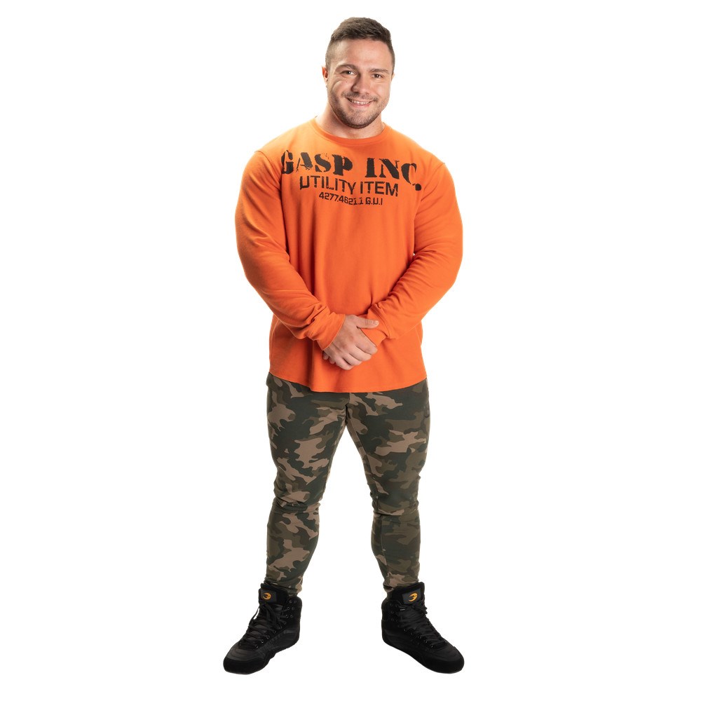 Gasp Thermal gym sweater Flame | VSRH98173