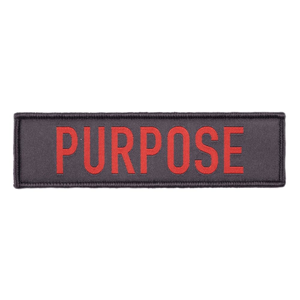 Gasp Woven Patch 11x3 Purpose | EFMV74956