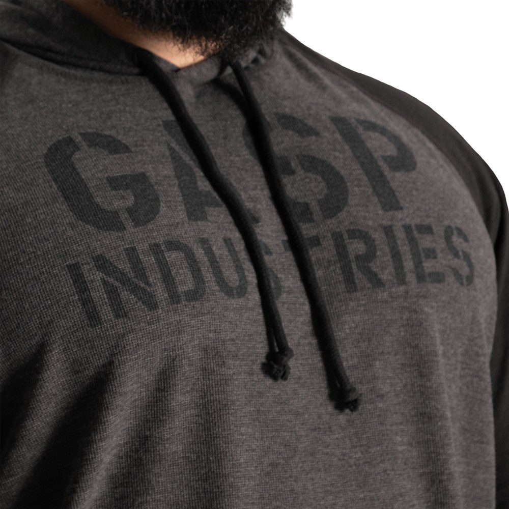 Gasp l/s thermal hoodie Graphite Melange | OPCJ98730